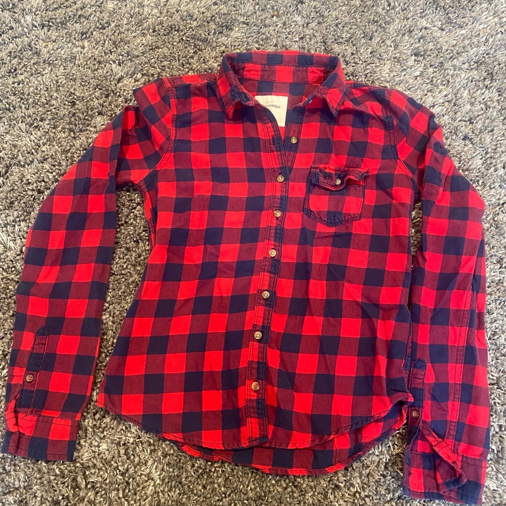 Abercrombie Kids flannel